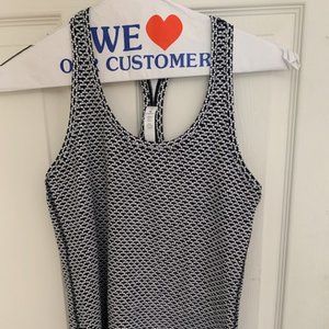 Lulu Lemon racer back training top